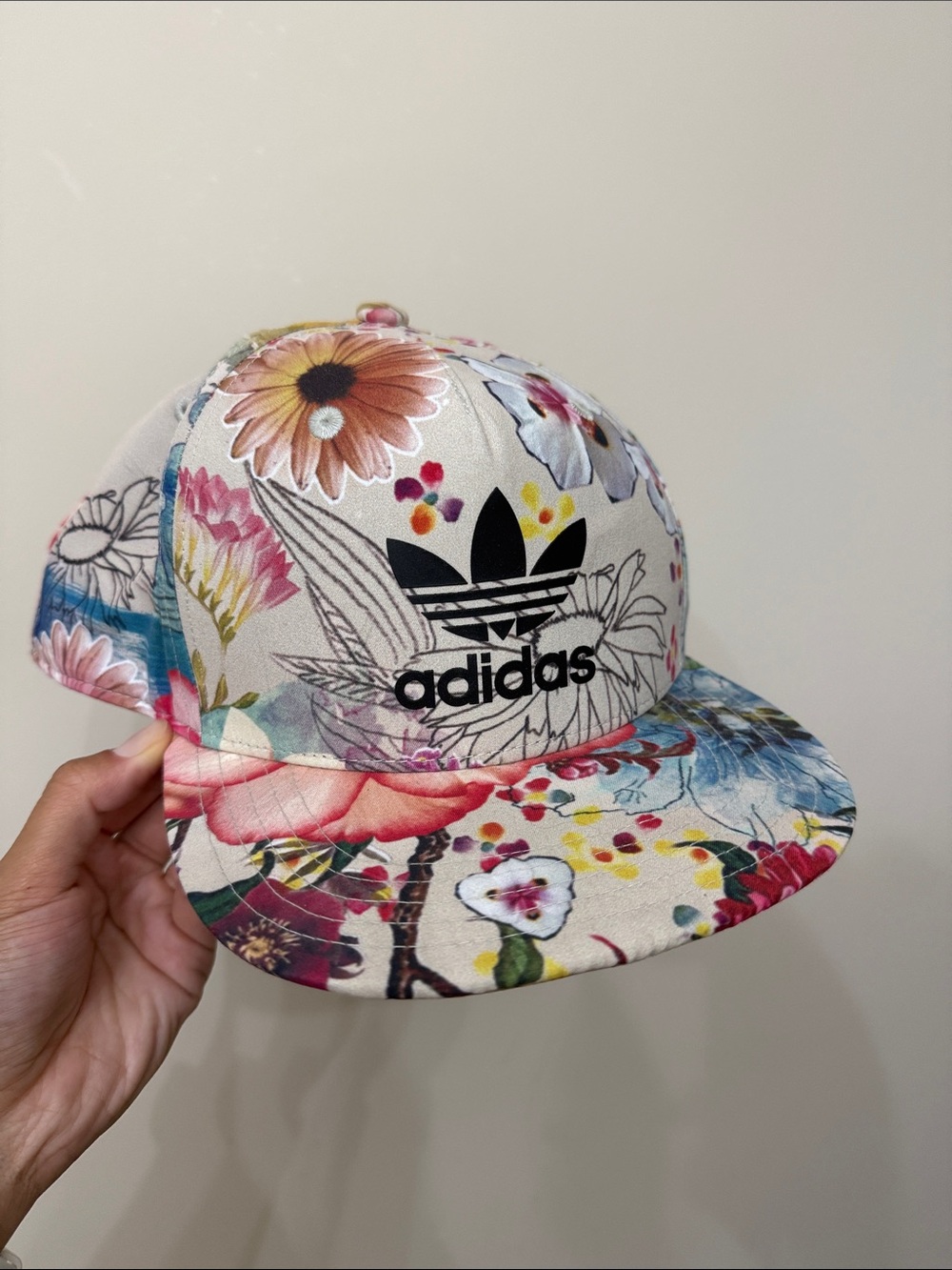 adidas Originals Floral Print Snapback Hat
